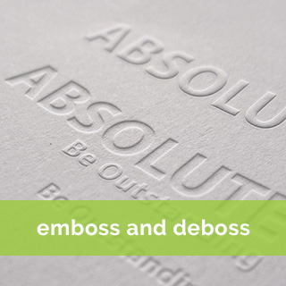 emboss deboss and braille business card and letter head printing Australia