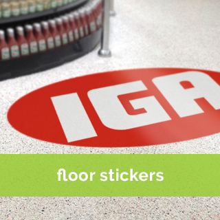 floor sticker printing