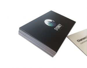 matt-black-business-cards-side-view