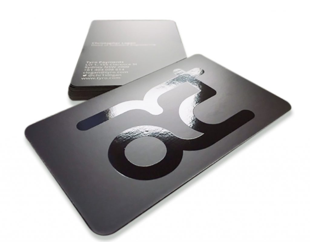 Spot UV Business Cards with round Corners. Rounded Edge Rectangular and Square Business Cards